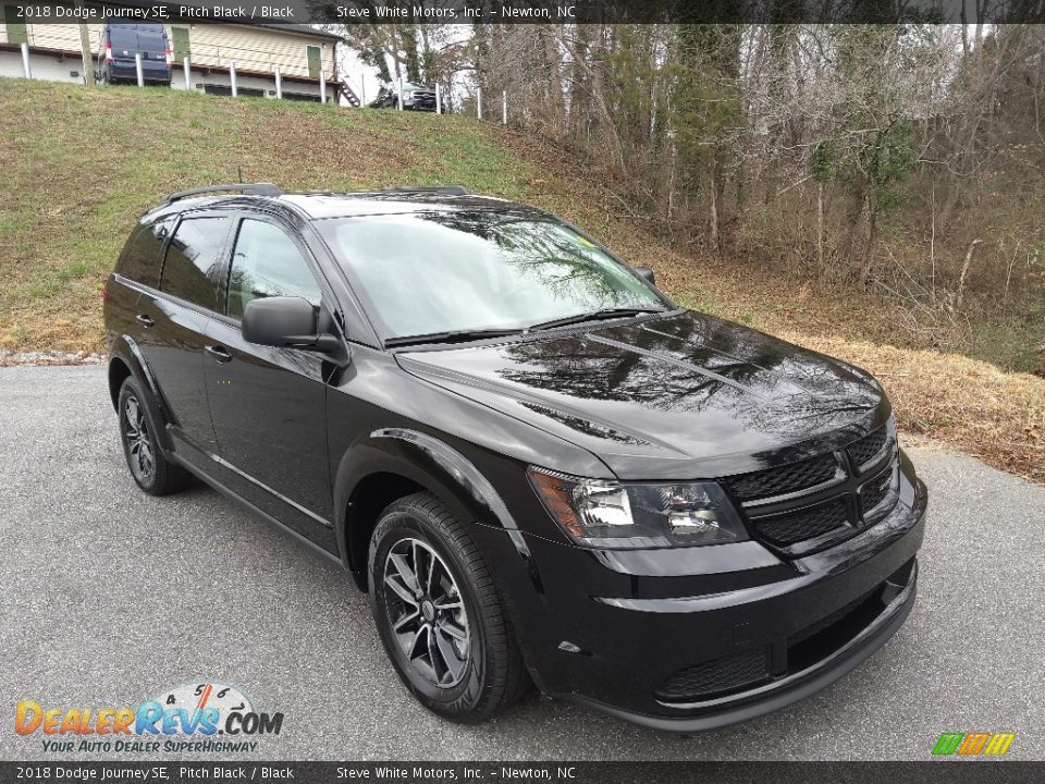 2018 Dodge Journey SE Pitch Black / Black Photo #5