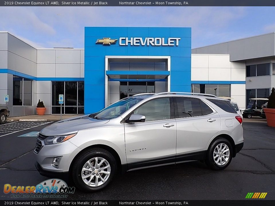 2019 Chevrolet Equinox LT AWD Silver Ice Metallic / Jet Black Photo #1