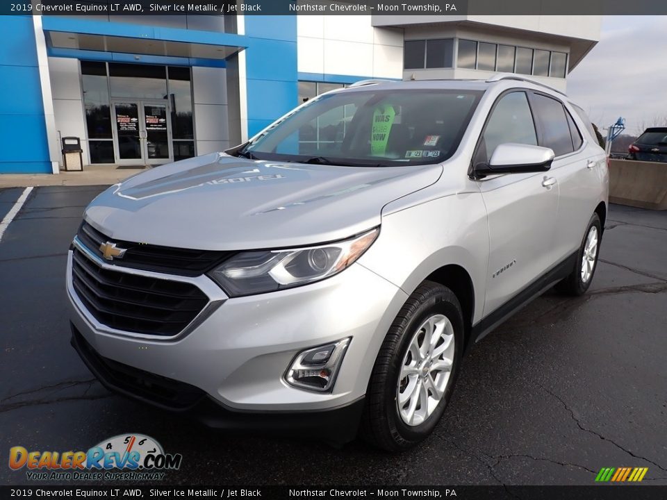 2019 Chevrolet Equinox LT AWD Silver Ice Metallic / Jet Black Photo #2