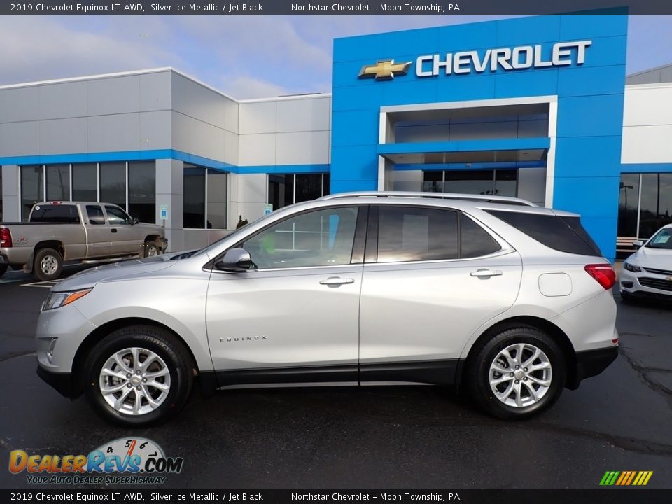 2019 Chevrolet Equinox LT AWD Silver Ice Metallic / Jet Black Photo #3