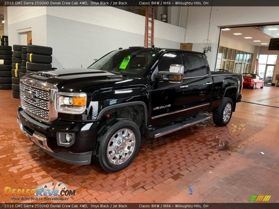 2019 GMC Sierra 2500HD Denali Crew Cab 4WD Onyx Black / Jet Black Photo #2