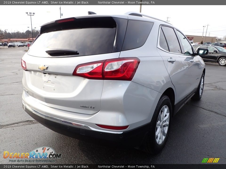 2019 Chevrolet Equinox LT AWD Silver Ice Metallic / Jet Black Photo #8