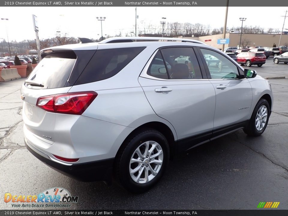 2019 Chevrolet Equinox LT AWD Silver Ice Metallic / Jet Black Photo #9