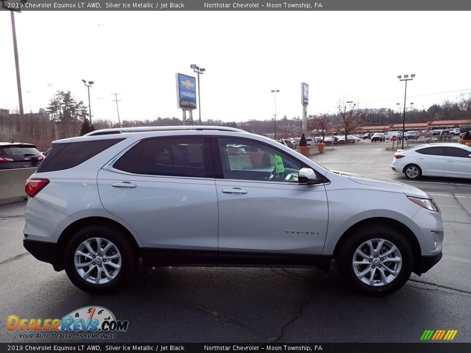 2019 Chevrolet Equinox LT AWD Silver Ice Metallic / Jet Black Photo #10