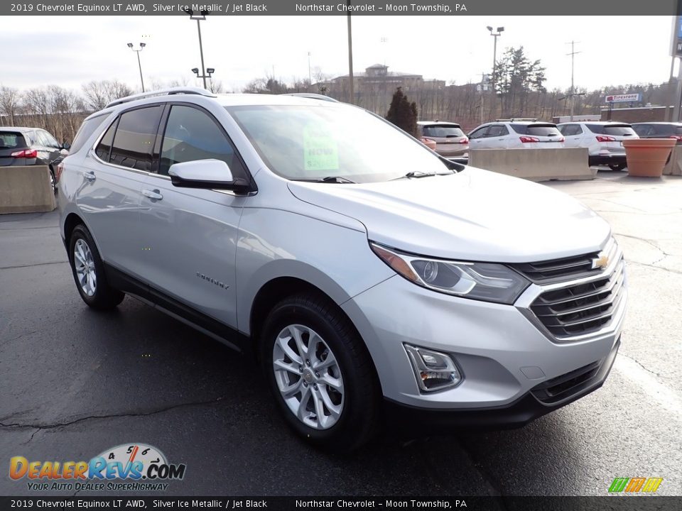 2019 Chevrolet Equinox LT AWD Silver Ice Metallic / Jet Black Photo #11