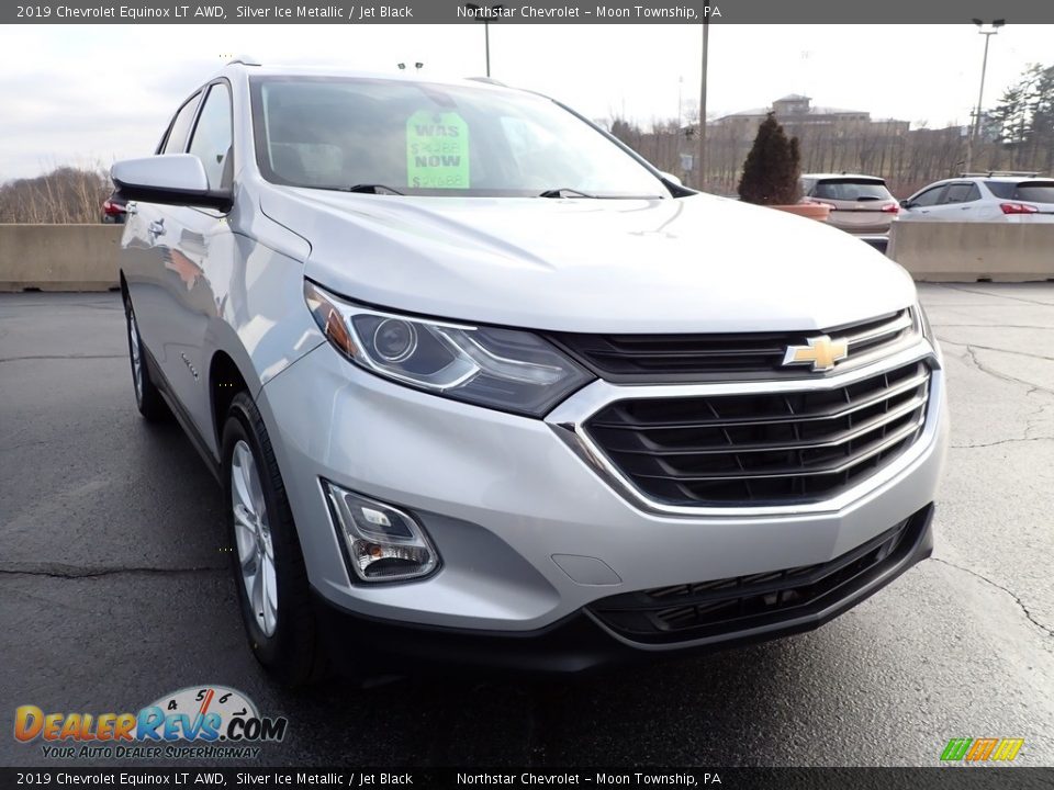 2019 Chevrolet Equinox LT AWD Silver Ice Metallic / Jet Black Photo #12