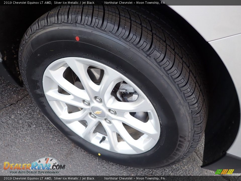 2019 Chevrolet Equinox LT AWD Silver Ice Metallic / Jet Black Photo #14