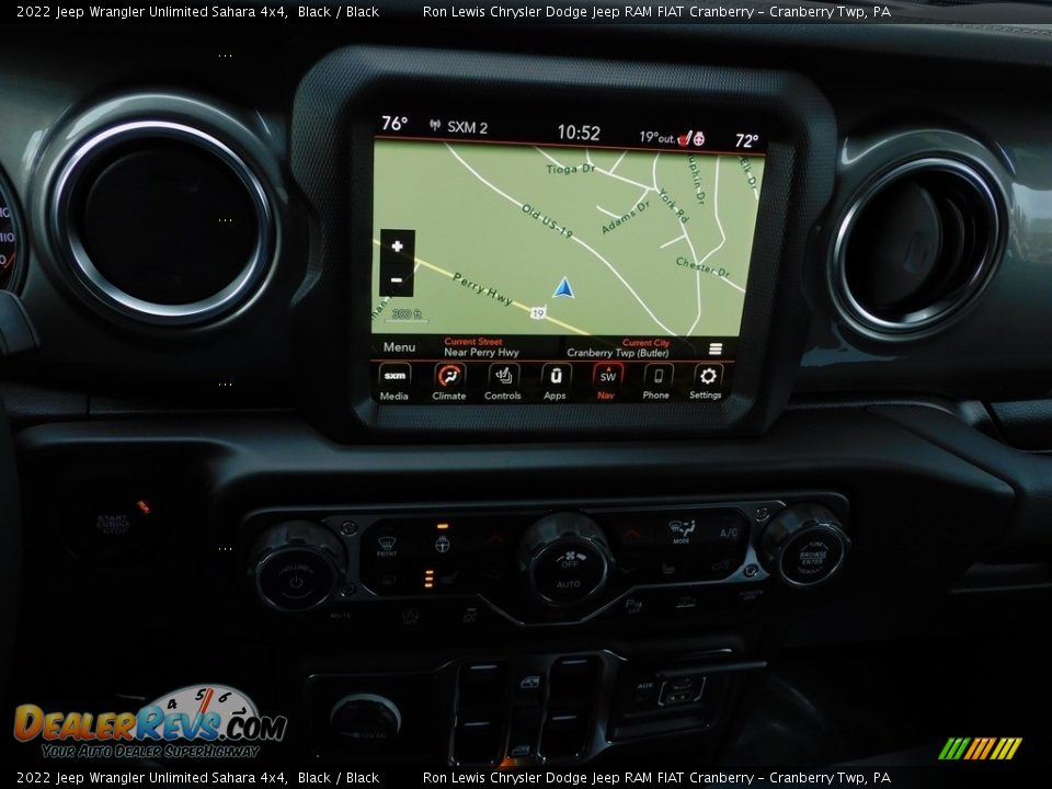 Navigation of 2022 Jeep Wrangler Unlimited Sahara 4x4 Photo #15