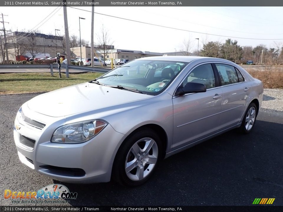 2011 Chevrolet Malibu LS Silver Ice Metallic / Titanium Photo #1