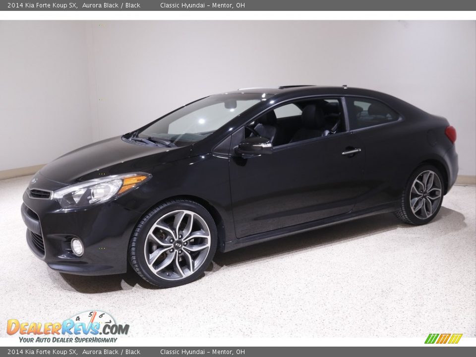 Aurora Black 2014 Kia Forte Koup SX Photo #3