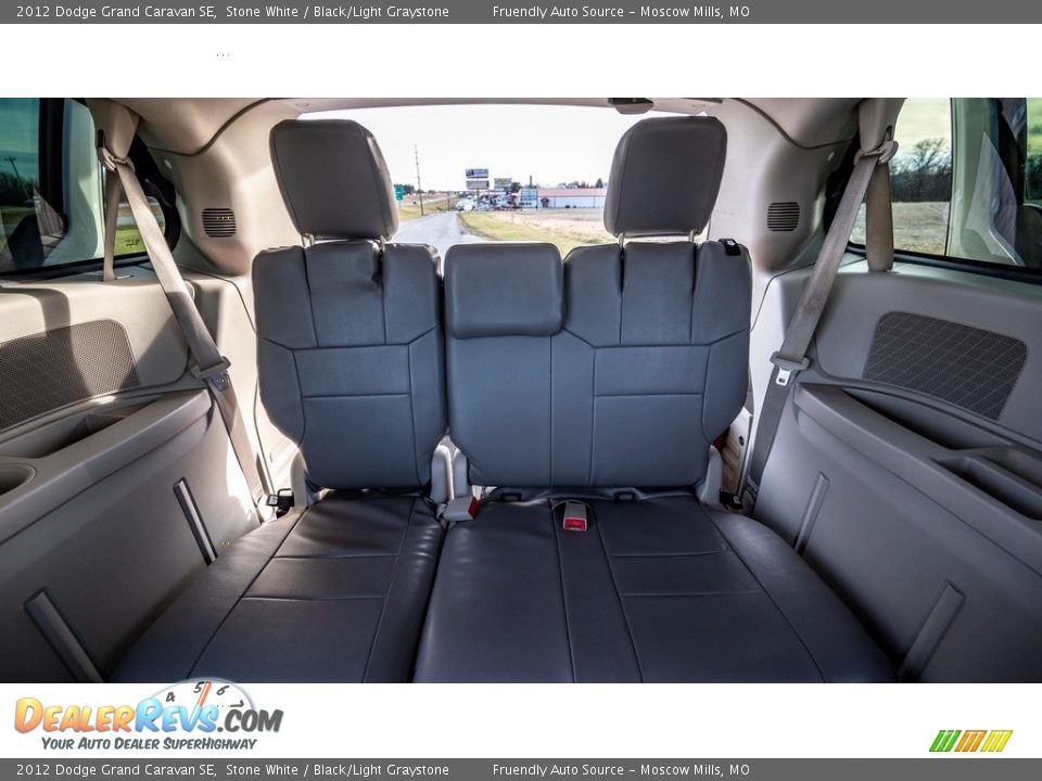 2012 Dodge Grand Caravan SE Stone White / Black/Light Graystone Photo #21