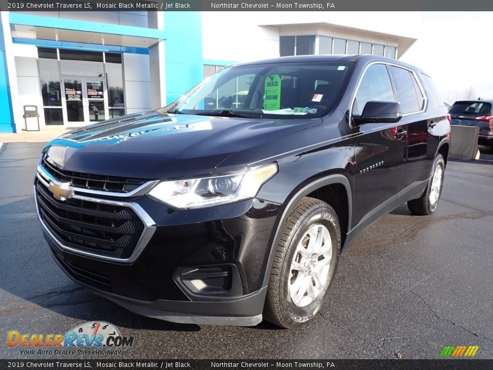 2019 Chevrolet Traverse LS Mosaic Black Metallic / Jet Black Photo #2