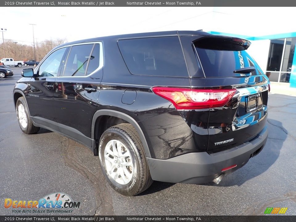 2019 Chevrolet Traverse LS Mosaic Black Metallic / Jet Black Photo #4