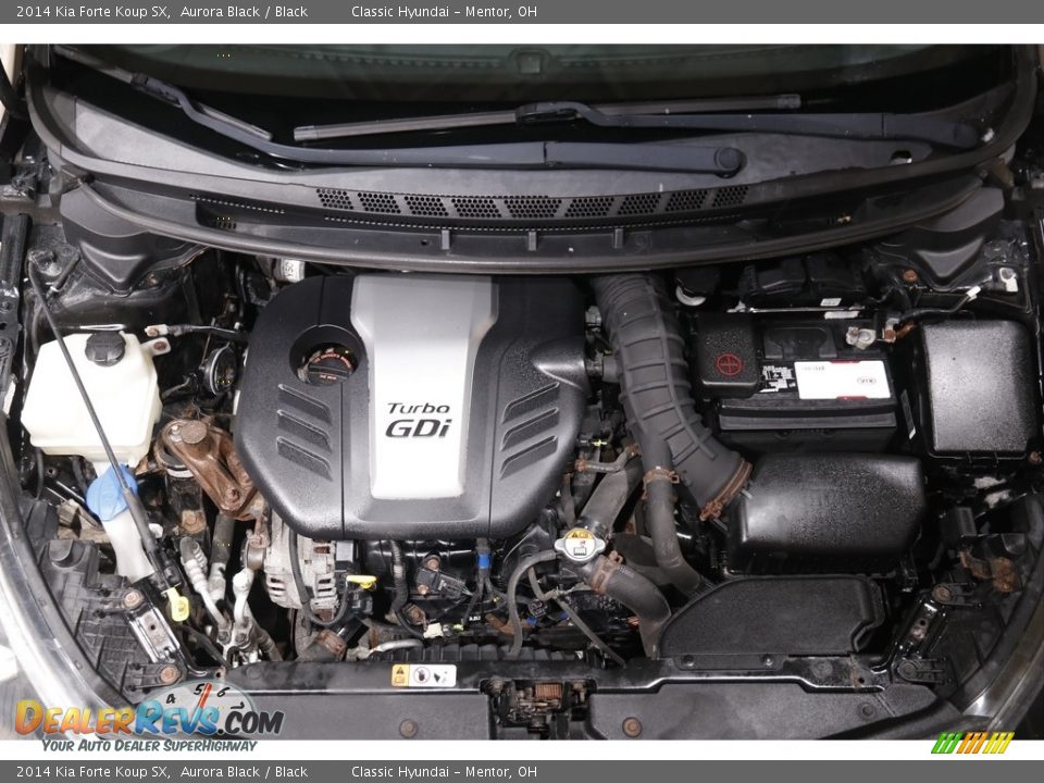2014 Kia Forte Koup SX 1.6 Liter GDI Turbocharged DOHC 16-Valve CVVT 4 Cylinder Engine Photo #19
