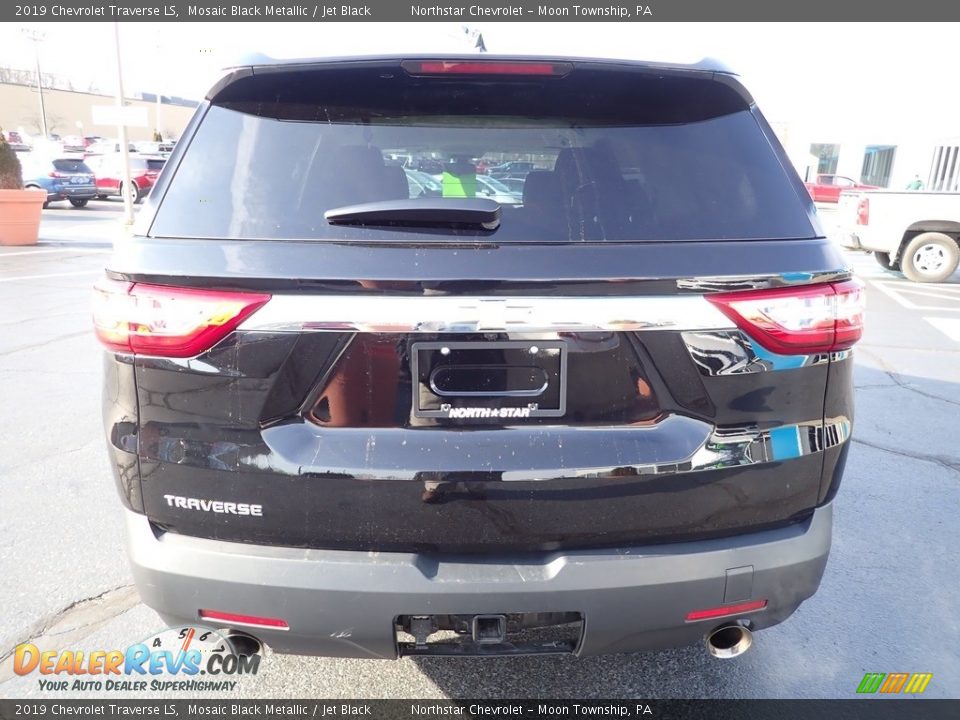 2019 Chevrolet Traverse LS Mosaic Black Metallic / Jet Black Photo #6