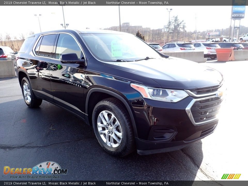 2019 Chevrolet Traverse LS Mosaic Black Metallic / Jet Black Photo #11