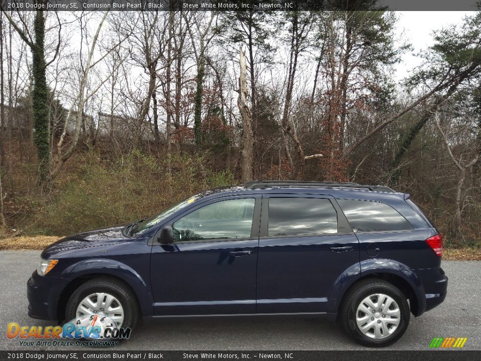 2018 Dodge Journey SE Contusion Blue Pearl / Black Photo #1