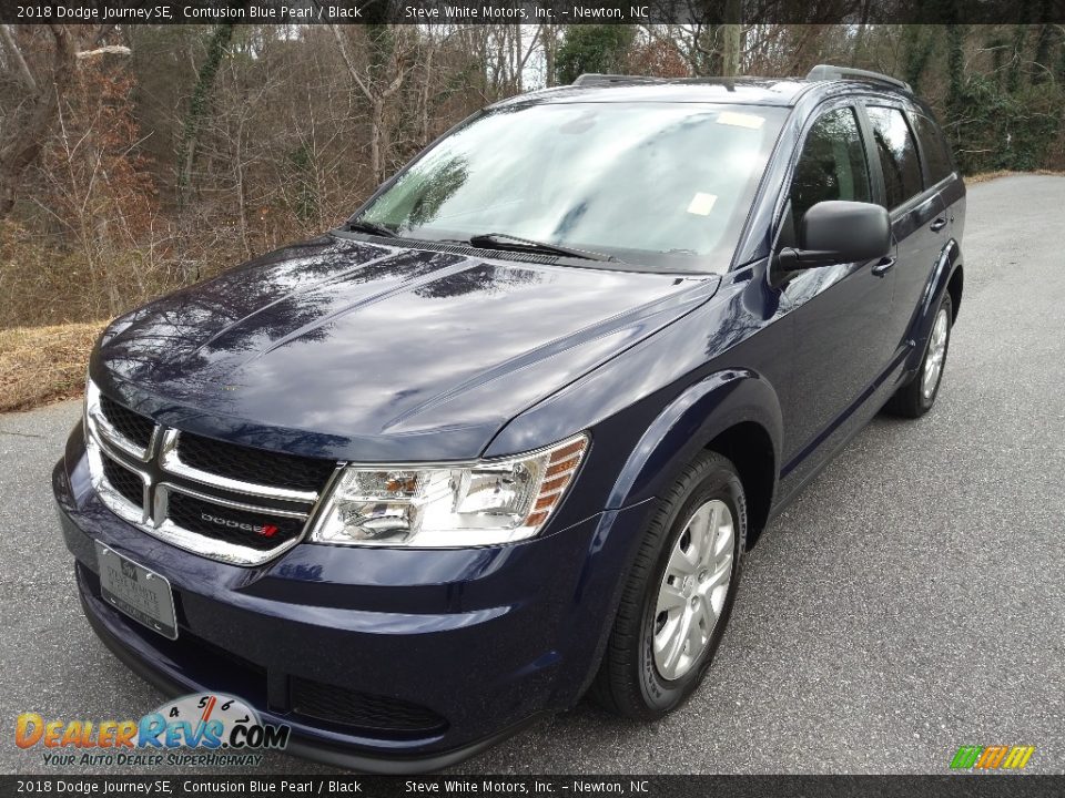 2018 Dodge Journey SE Contusion Blue Pearl / Black Photo #3