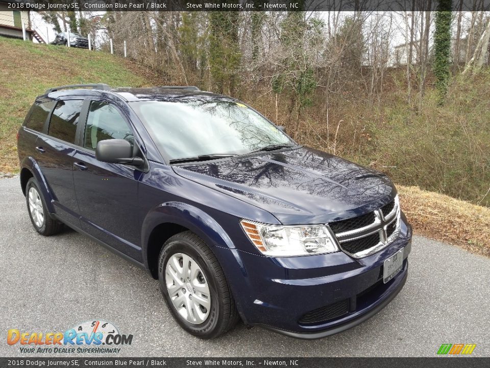 2018 Dodge Journey SE Contusion Blue Pearl / Black Photo #5