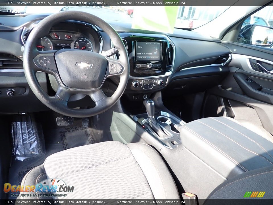 2019 Chevrolet Traverse LS Mosaic Black Metallic / Jet Black Photo #23