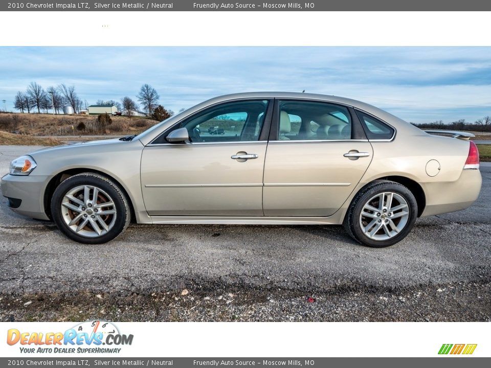 2010 Chevrolet Impala LTZ Silver Ice Metallic / Neutral Photo #7