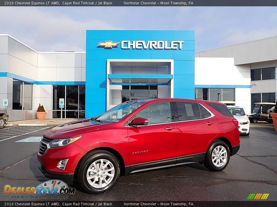 2019 Chevrolet Equinox LT AWD Cajun Red Tintcoat / Jet Black Photo #1