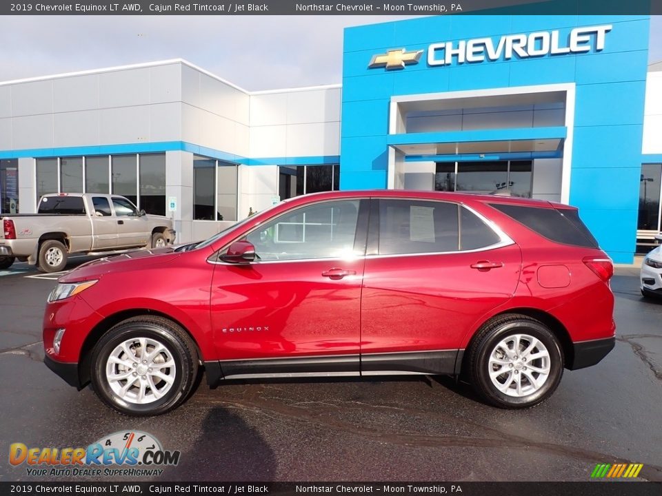 2019 Chevrolet Equinox LT AWD Cajun Red Tintcoat / Jet Black Photo #3