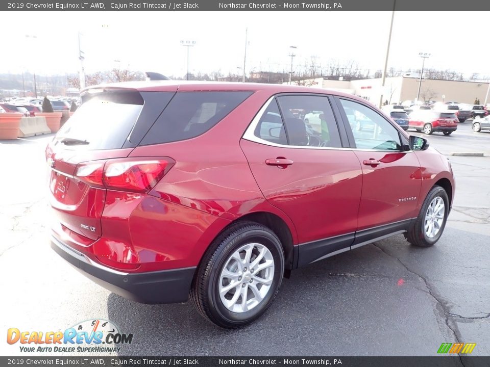 2019 Chevrolet Equinox LT AWD Cajun Red Tintcoat / Jet Black Photo #9