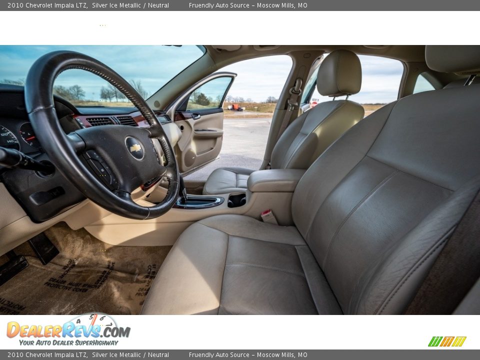 2010 Chevrolet Impala LTZ Silver Ice Metallic / Neutral Photo #18