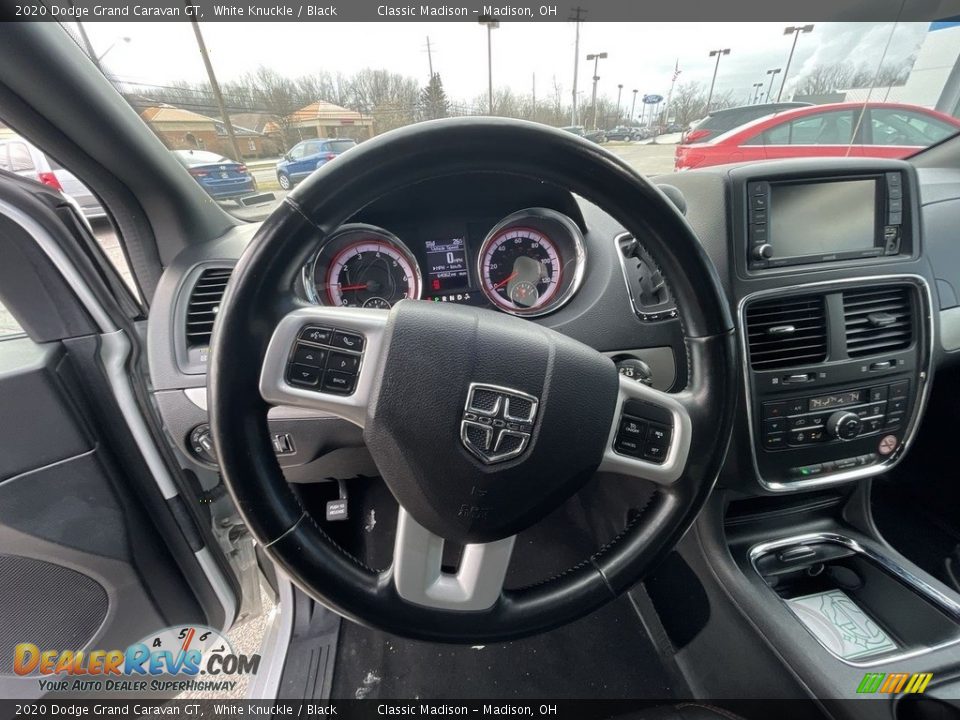 2020 Dodge Grand Caravan GT White Knuckle / Black Photo #9