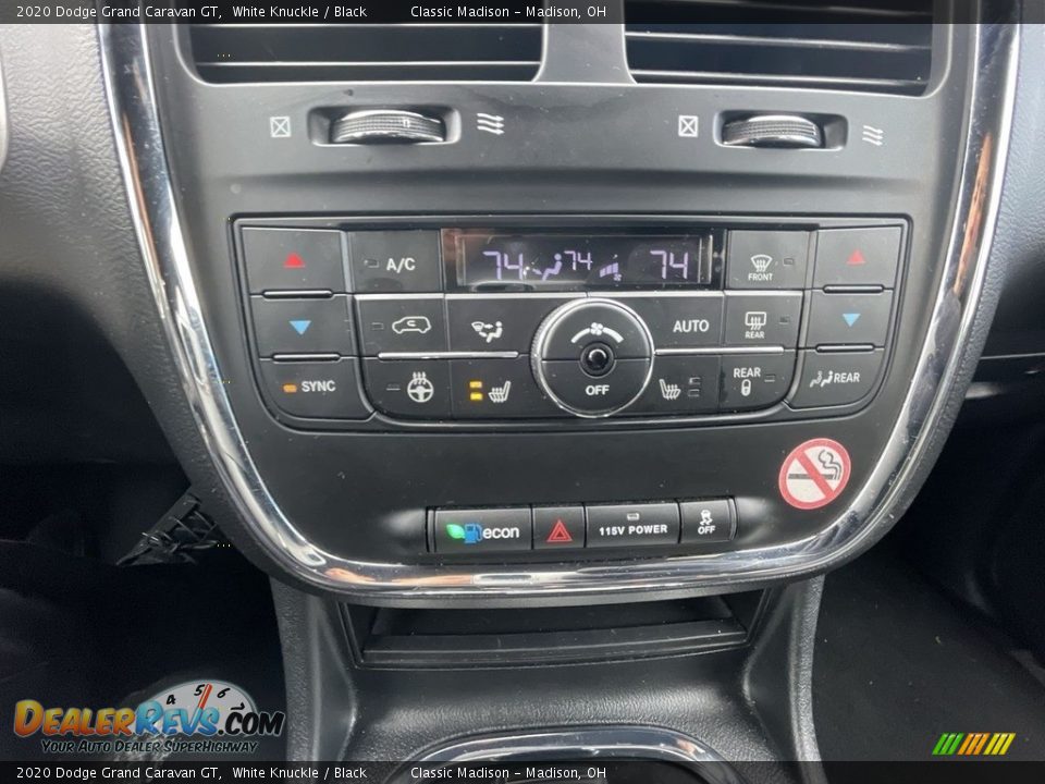 2020 Dodge Grand Caravan GT White Knuckle / Black Photo #13