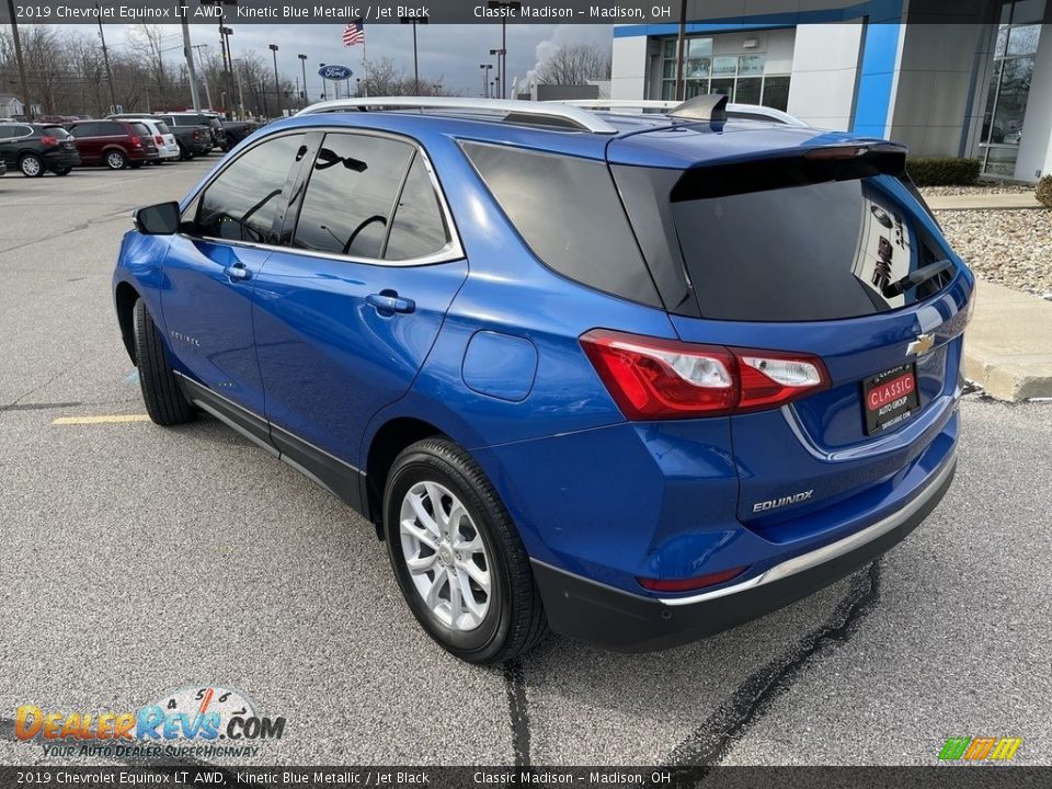 2019 Chevrolet Equinox LT AWD Kinetic Blue Metallic / Jet Black Photo #3