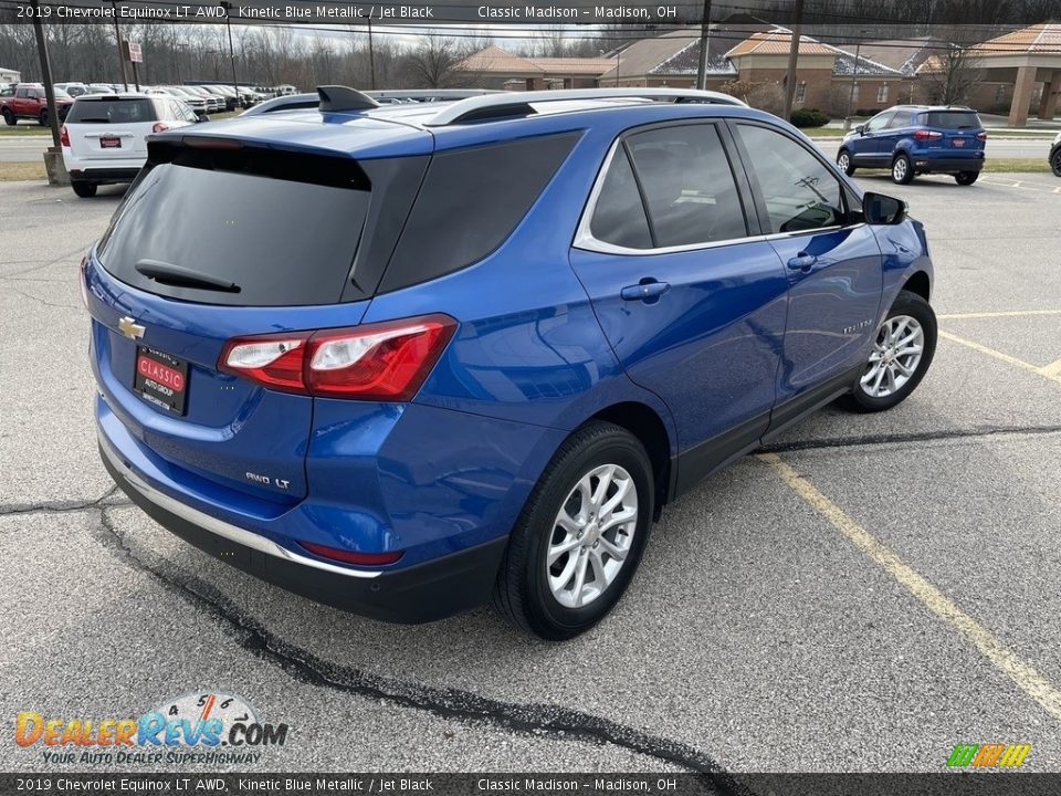 2019 Chevrolet Equinox LT AWD Kinetic Blue Metallic / Jet Black Photo #4