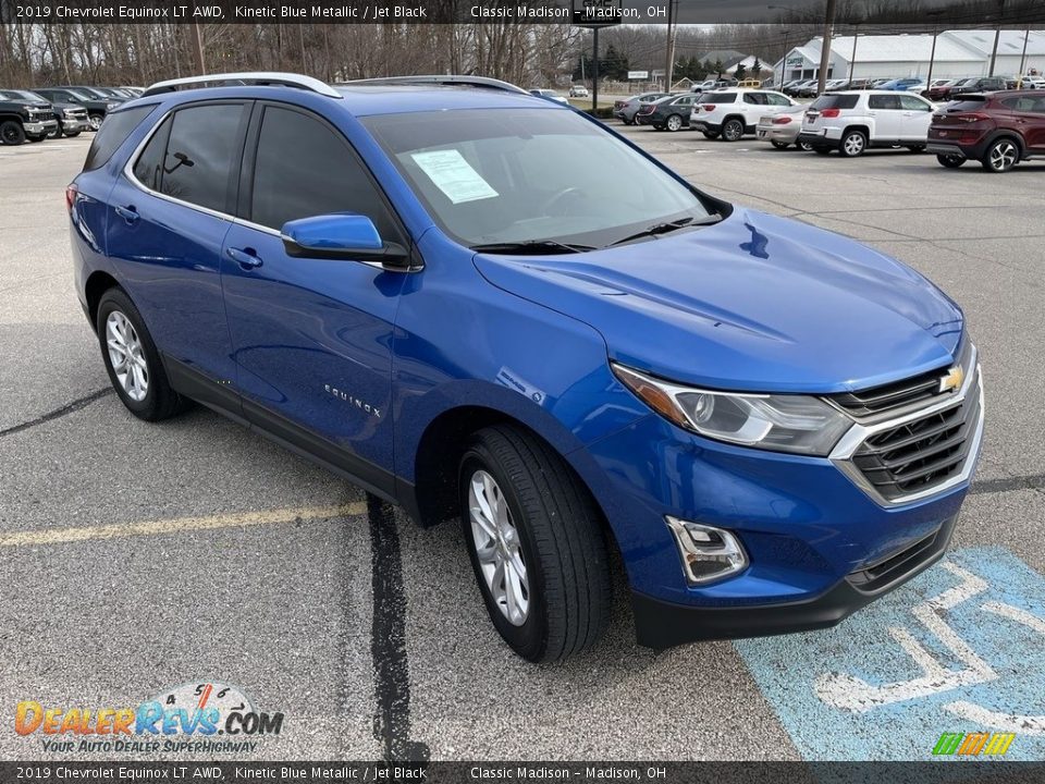 2019 Chevrolet Equinox LT AWD Kinetic Blue Metallic / Jet Black Photo #5