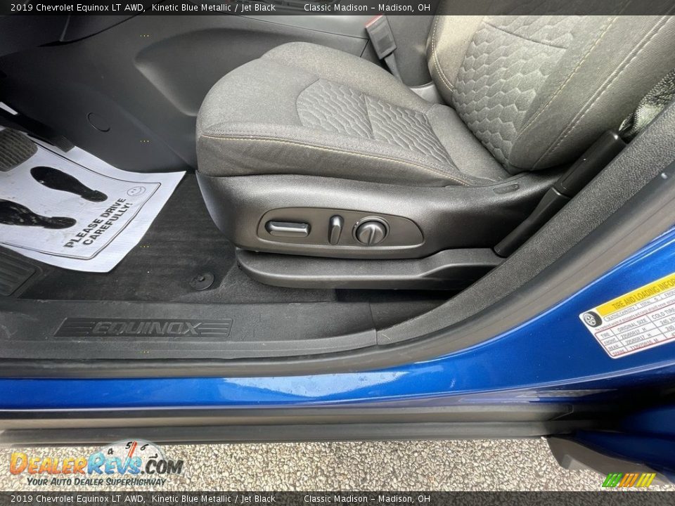 2019 Chevrolet Equinox LT AWD Kinetic Blue Metallic / Jet Black Photo #8