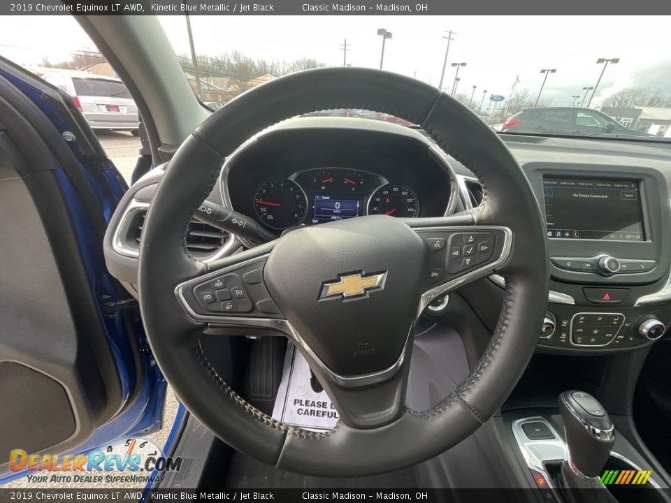2019 Chevrolet Equinox LT AWD Kinetic Blue Metallic / Jet Black Photo #10