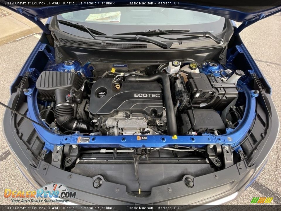 2019 Chevrolet Equinox LT AWD Kinetic Blue Metallic / Jet Black Photo #21