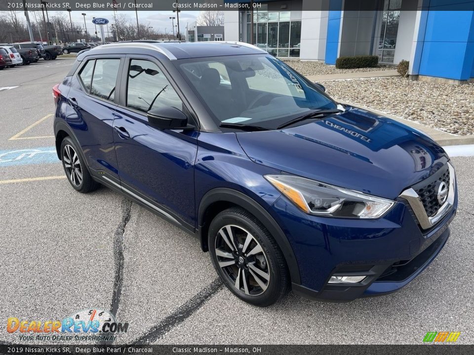 2019 Nissan Kicks SR Deep Blue Pearl / Charcoal Photo #5