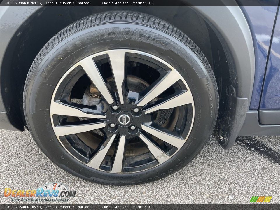 2019 Nissan Kicks SR Deep Blue Pearl / Charcoal Photo #6