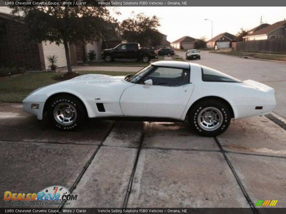 White 1980 Chevrolet Corvette Coupe Photo #1