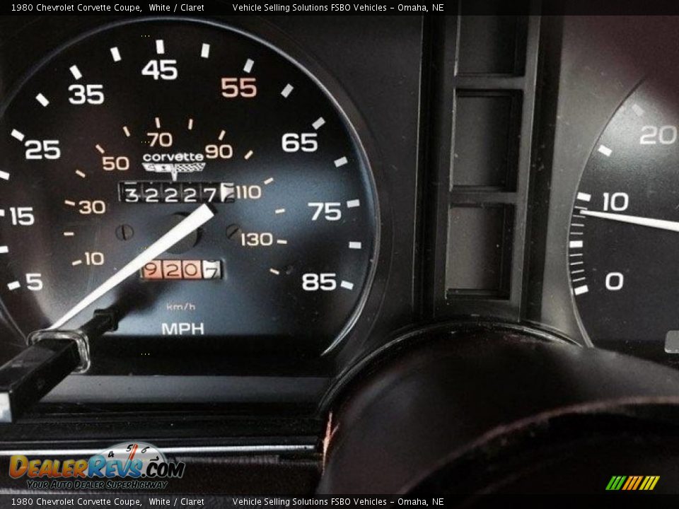 1980 Chevrolet Corvette Coupe Gauges Photo #4