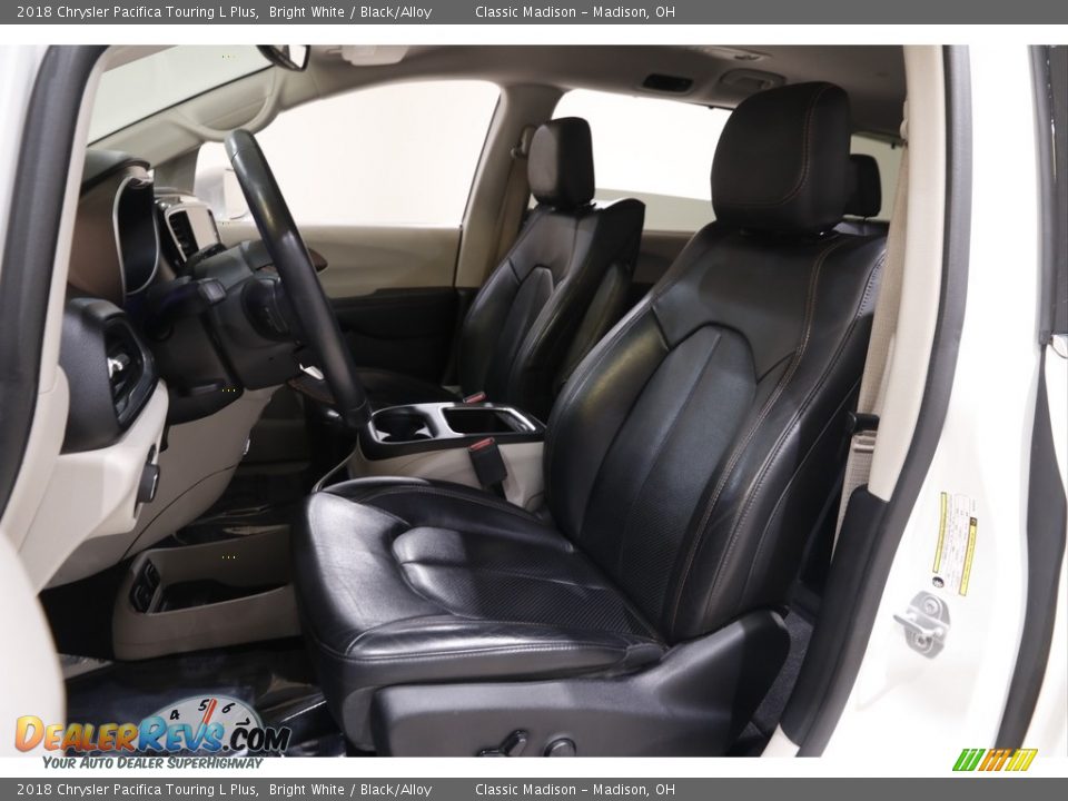 2018 Chrysler Pacifica Touring L Plus Bright White / Black/Alloy Photo #5