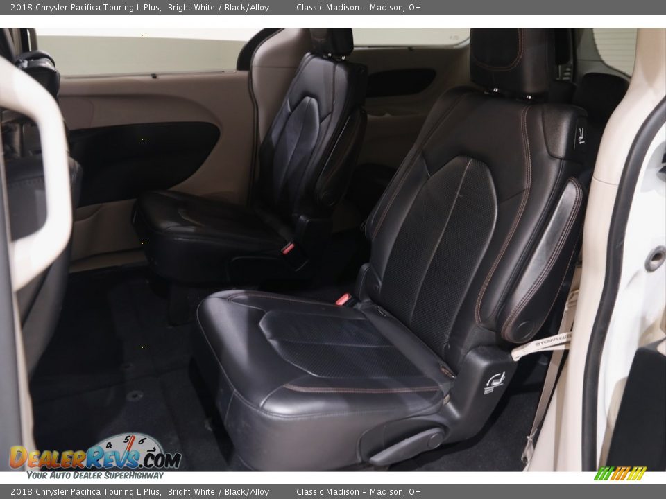 2018 Chrysler Pacifica Touring L Plus Bright White / Black/Alloy Photo #22