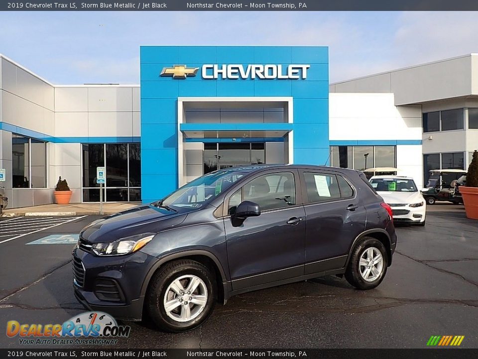 2019 Chevrolet Trax LS Storm Blue Metallic / Jet Black Photo #1