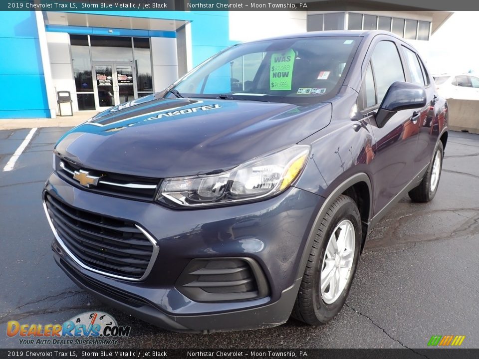 2019 Chevrolet Trax LS Storm Blue Metallic / Jet Black Photo #2
