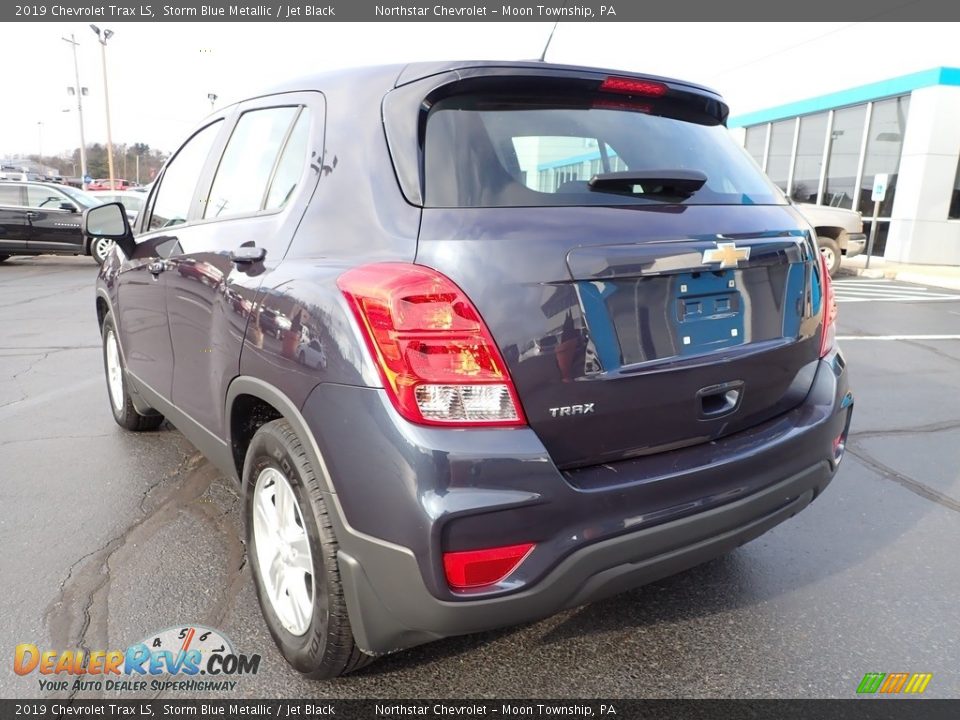 2019 Chevrolet Trax LS Storm Blue Metallic / Jet Black Photo #5