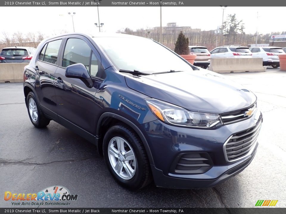 2019 Chevrolet Trax LS Storm Blue Metallic / Jet Black Photo #11