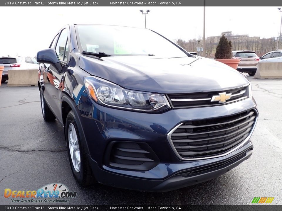 2019 Chevrolet Trax LS Storm Blue Metallic / Jet Black Photo #12
