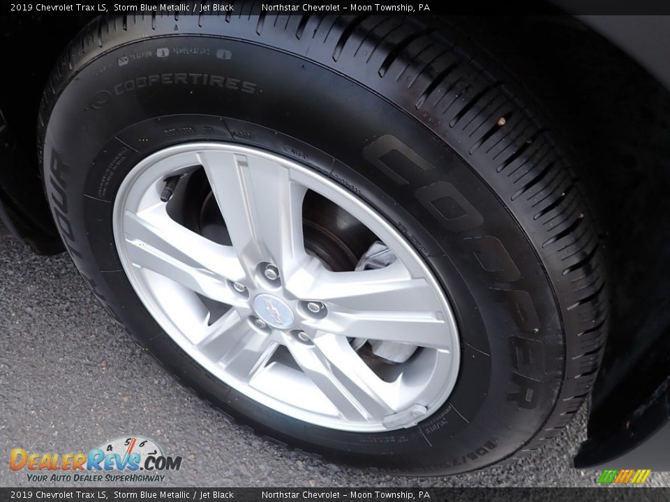 2019 Chevrolet Trax LS Storm Blue Metallic / Jet Black Photo #14