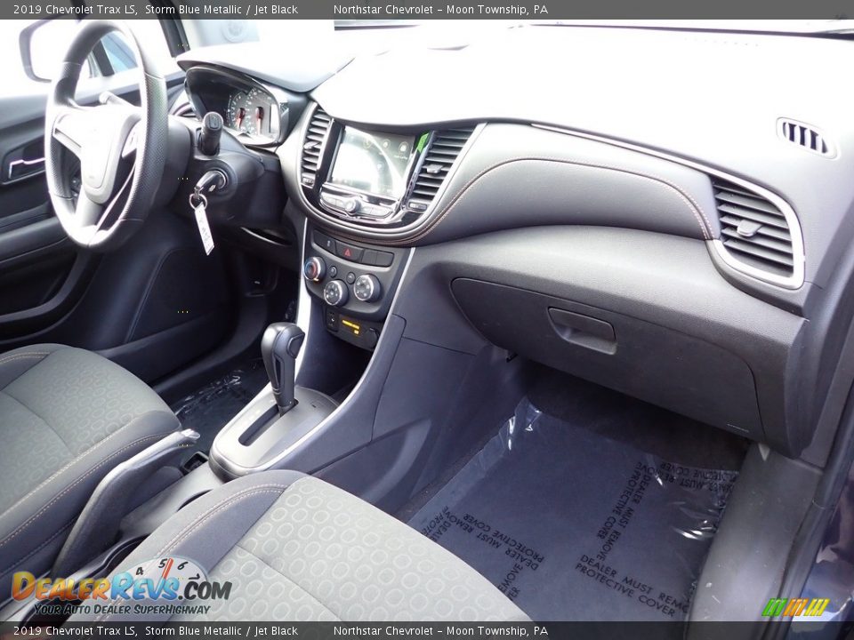 2019 Chevrolet Trax LS Storm Blue Metallic / Jet Black Photo #16